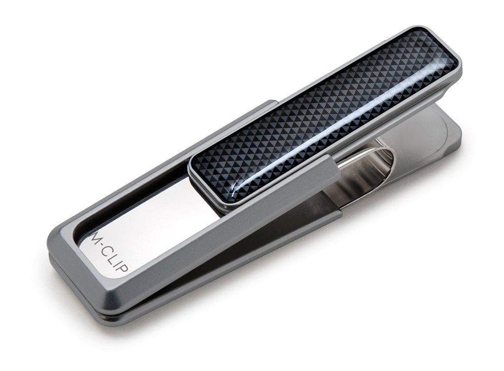 M-ClipM-Clip Money Clip - Minimalist Slim Wallet Alternative for Front Pocket Carry - Cash and Credit Card Holder for Men