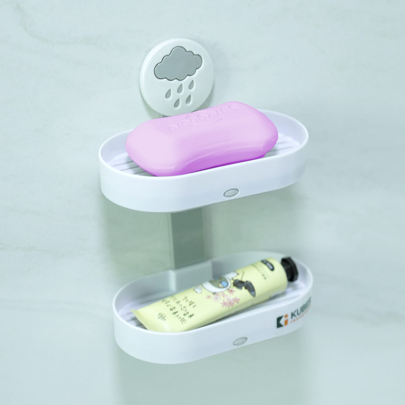 See full amazon price history chart for Kuber Industries Two Tier Hanging Soap Case|Self Adheshive Waterproof Drainage Design|Space Optimizing|Multi Utility Sink Organizers|CM02|Set of 2|White Kuber Industries Two Tier Hanging Soap Case|Self Adheshive Waterproof Drainage Design|Space Optimizing|Multi Utility Sink Organizers|CM02|Set of 2|White (B0BP2N5LXK) Amazon Price History, Amazon Price Tracker