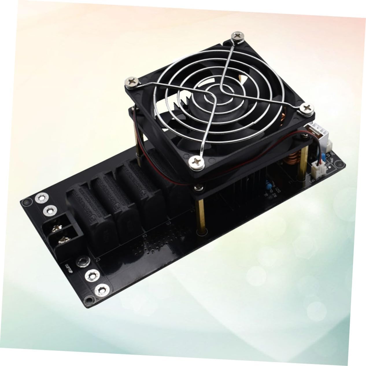 Artibetter Dc 12-36v 20a Induction Heating Module Heat Sink Copper Tube Induction Heater Circuit