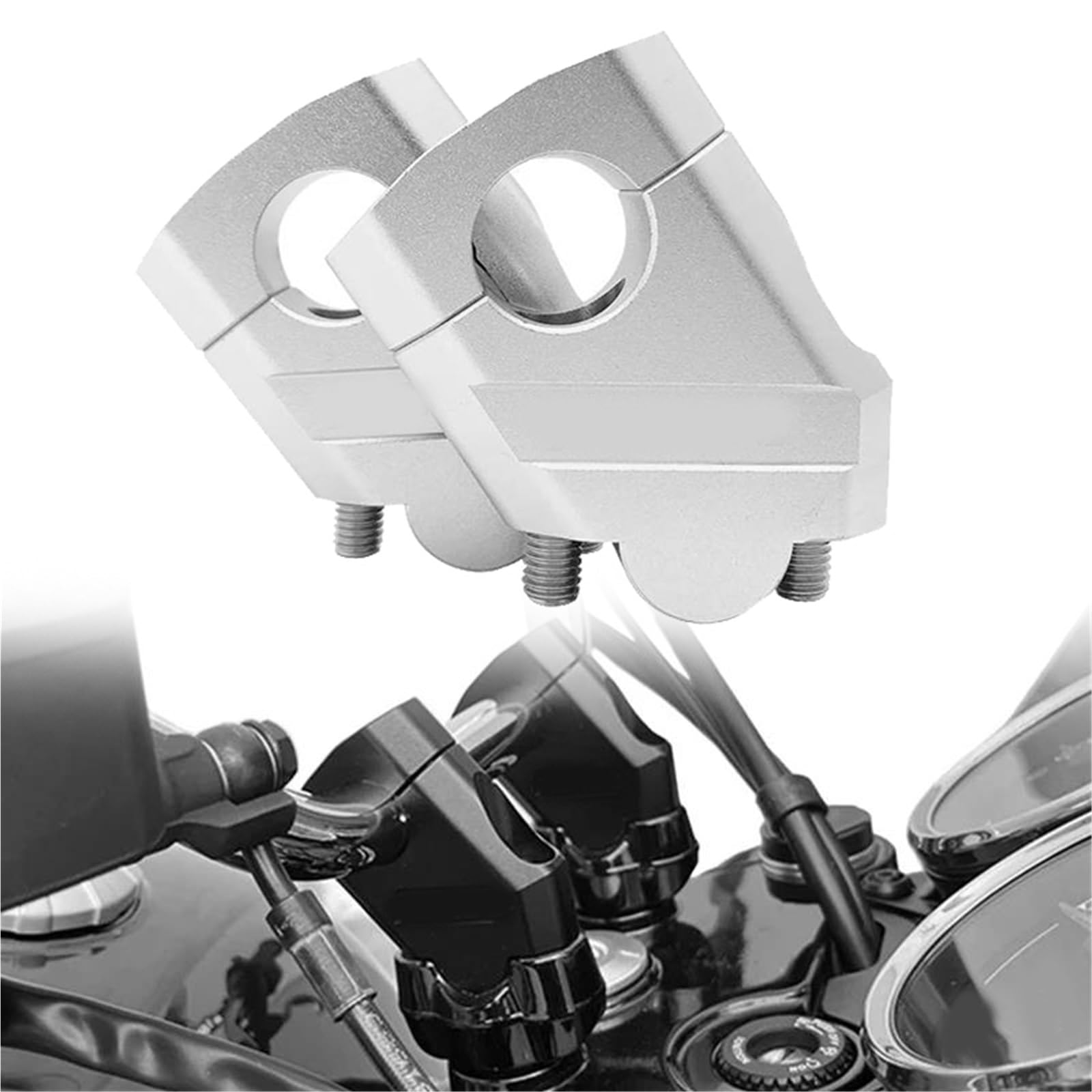 Guidon de moto universel pour éliminer les douleurs aux poignets sur votre Yamaha