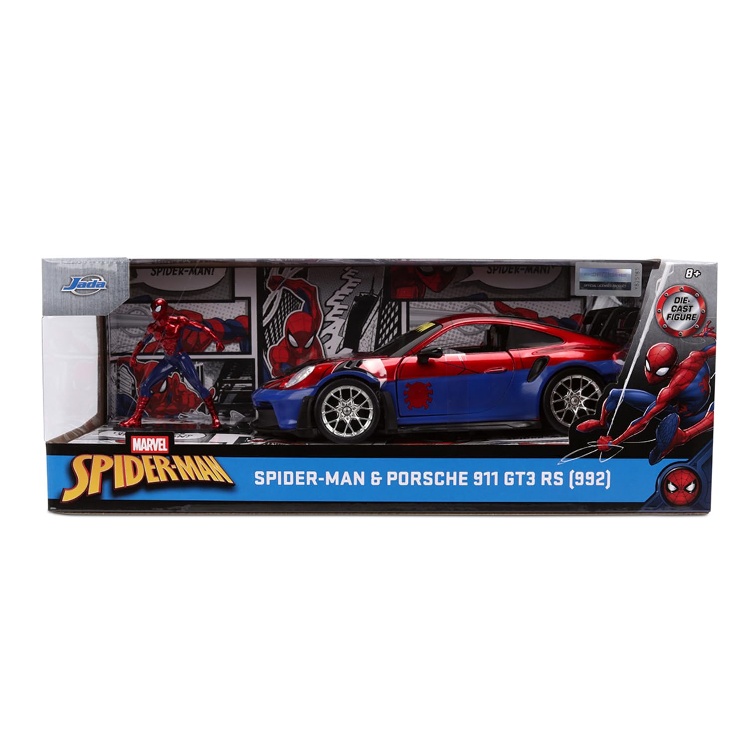 Jada MARVEL Spider-Man Porsche 911 1:24
