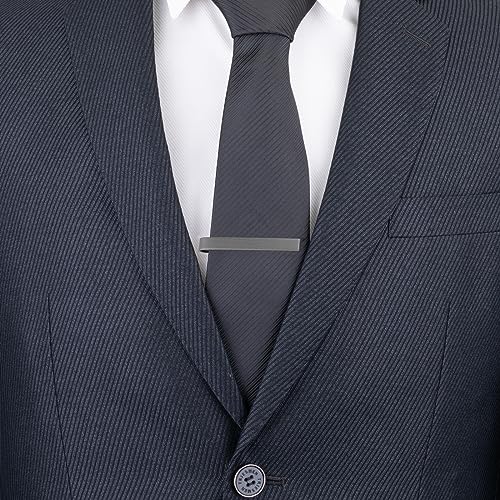 Image of GWD Cufflinks and Tie Clip Set Personalized Cuff Links Business Wedding