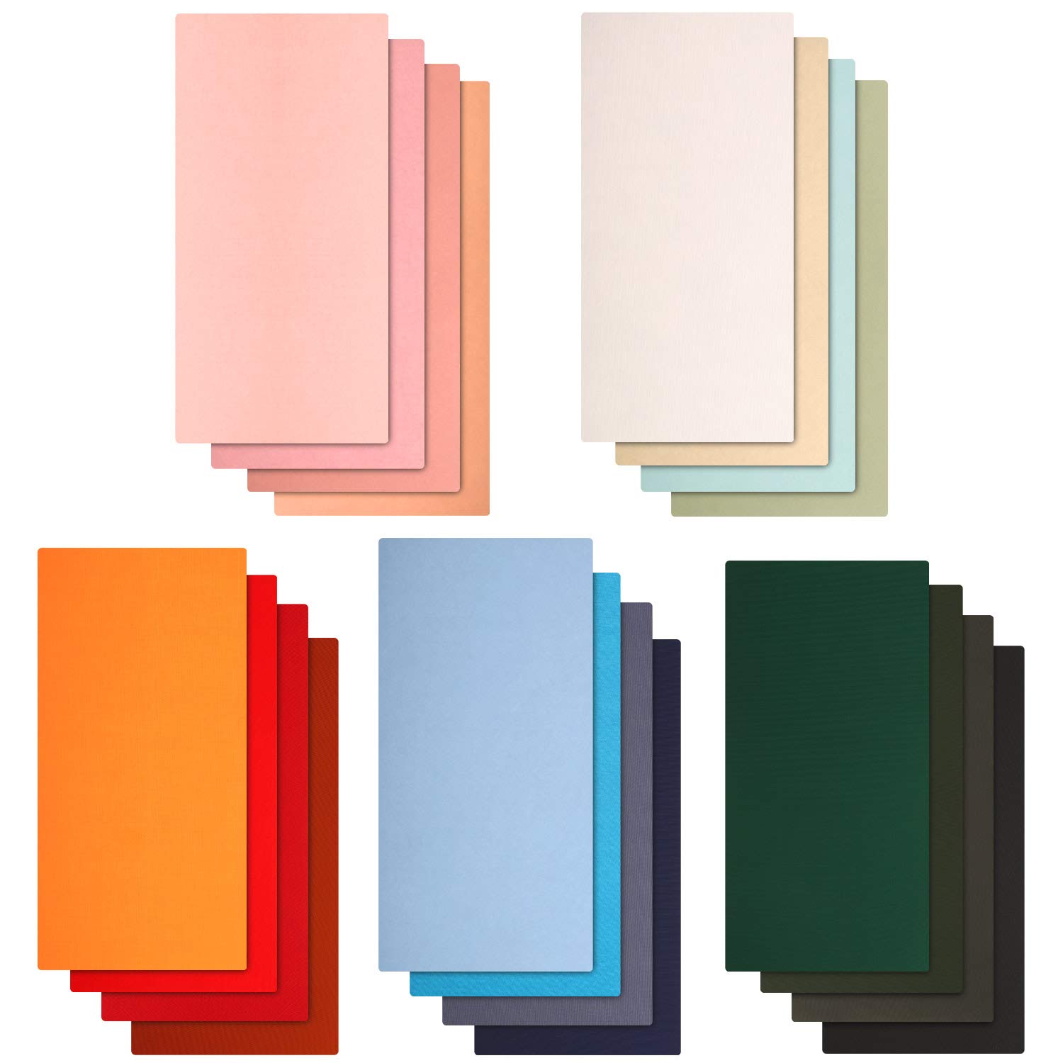 20 Pieces Nylon Repair Patches Colorful Self-Adhesive Nylon Patches Multicolor Fabric Patches Repair Kit for Adults Children Clothes Jacket Bags