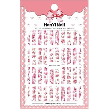 お花❁柄のシールステッカー❁2枚セット♡♡ 送料無料 立体箔押し 花シール ステッカー フレークシール