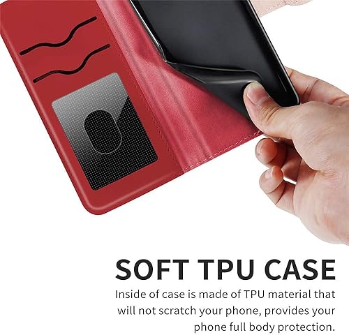 Miniatura 5 de Funda tipo cartera para Samsung Galaxy A53 5G, piel sintética de alta calidad con diseño de árbol en relieve, función atril, ranuras para tarjetas,