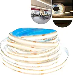 Fita Cob Super Led 5 Metros 320led/m 12v Ip20 Alto Brilho (Branco Neutro)