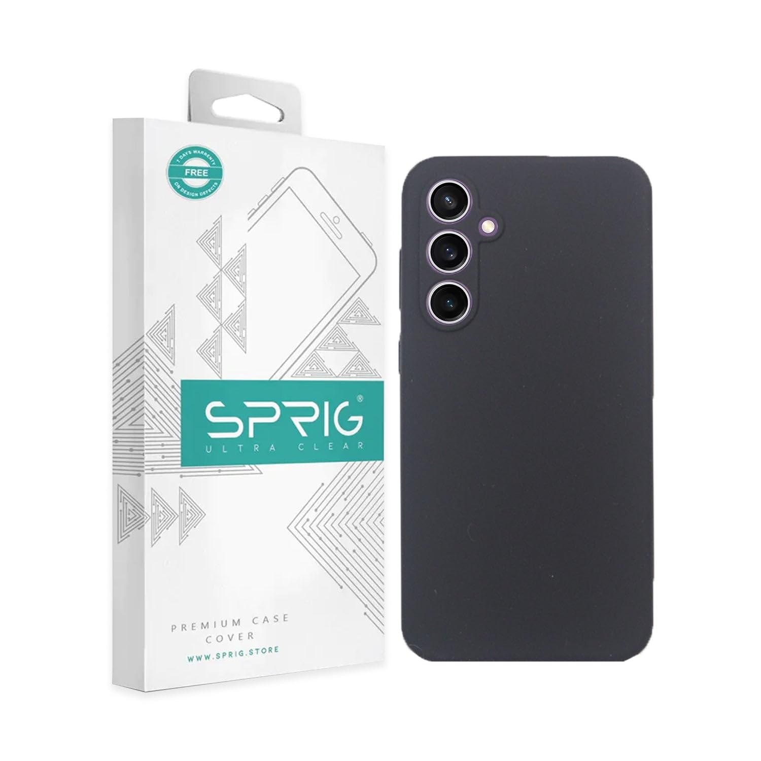 SPRIG Cases Compatible with Samsung Galaxy S23 FE 5G Phone Liquid Silicone Premium Back Cover Drop Tested Shock Proof Mobile Case for Boys and Girls with Camera Protection (Black) (B0CNTKZSB8) Amazon Price History, Amazon Price Tracker
