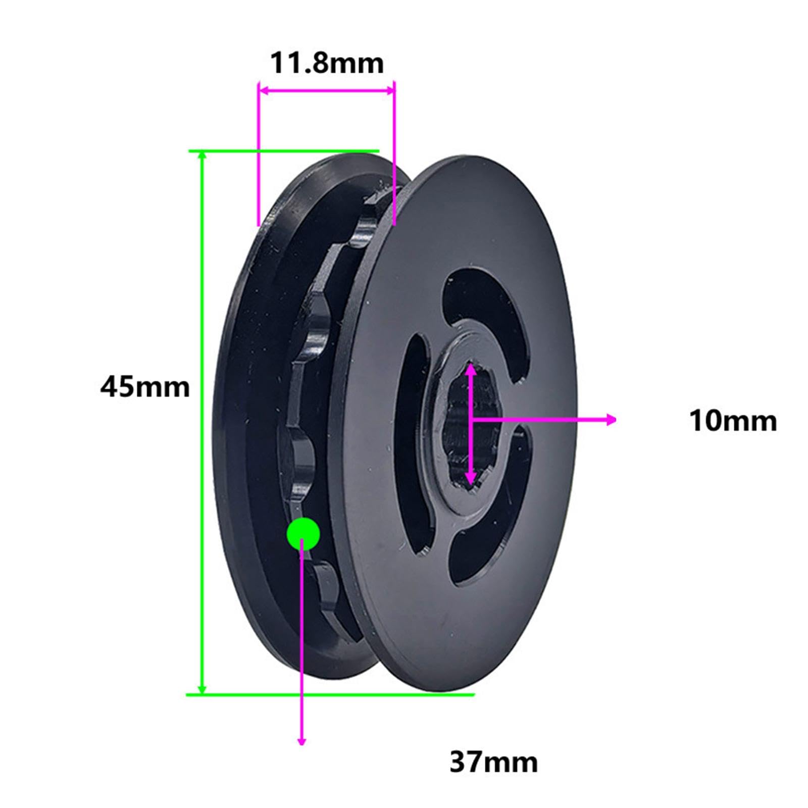 rockible Bike Chain Tensioner Bicycle Chain Tensioner Tool, Supplies, Adults for Folding Bike Replacement Stabilizer for Sports