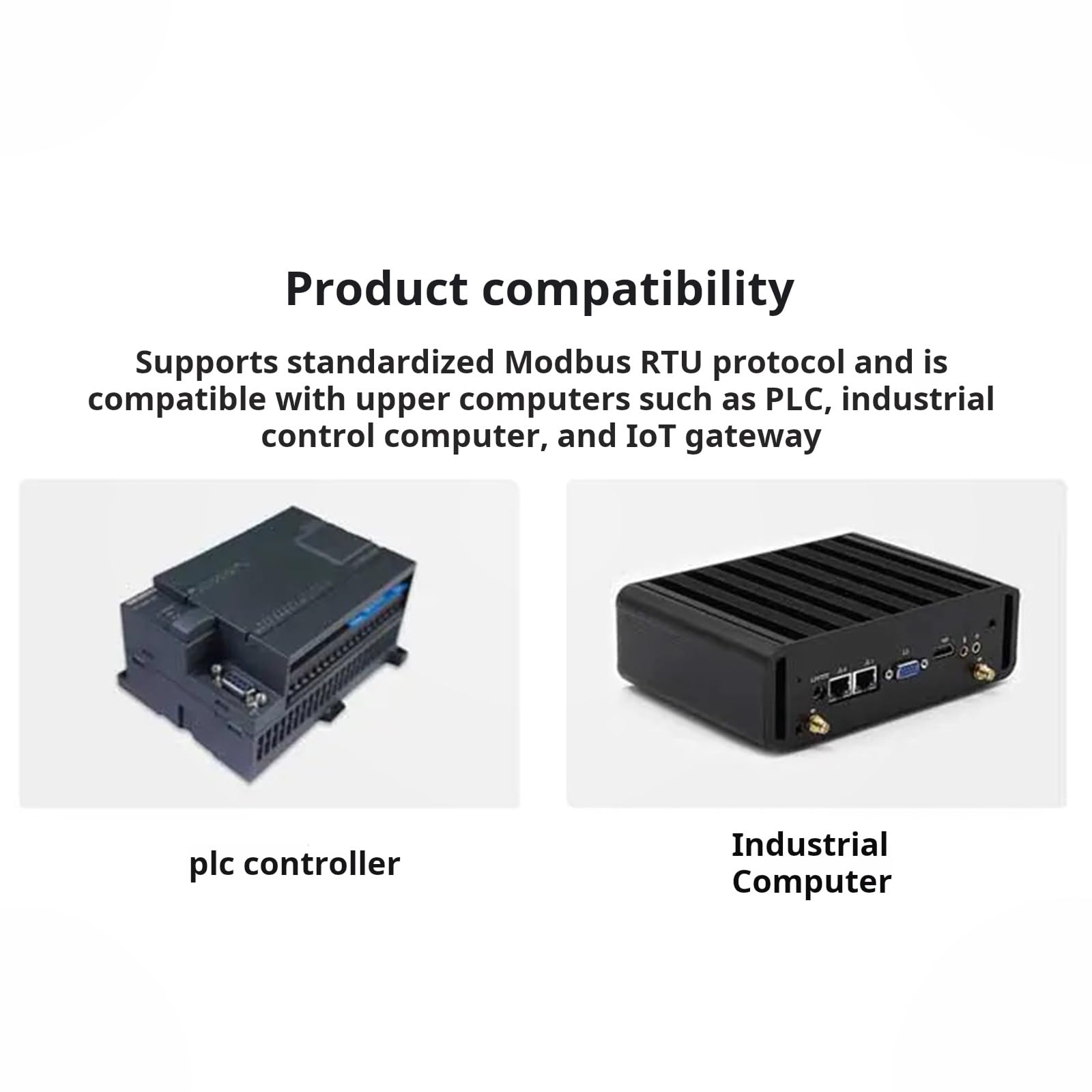 Dispositivo relè Bus Modicon Multifunzione Controllo STM32F030C8T6 con indicatori LED e modulo Controllo Trasmissione Industriale con Ingresso Ampia Tensione