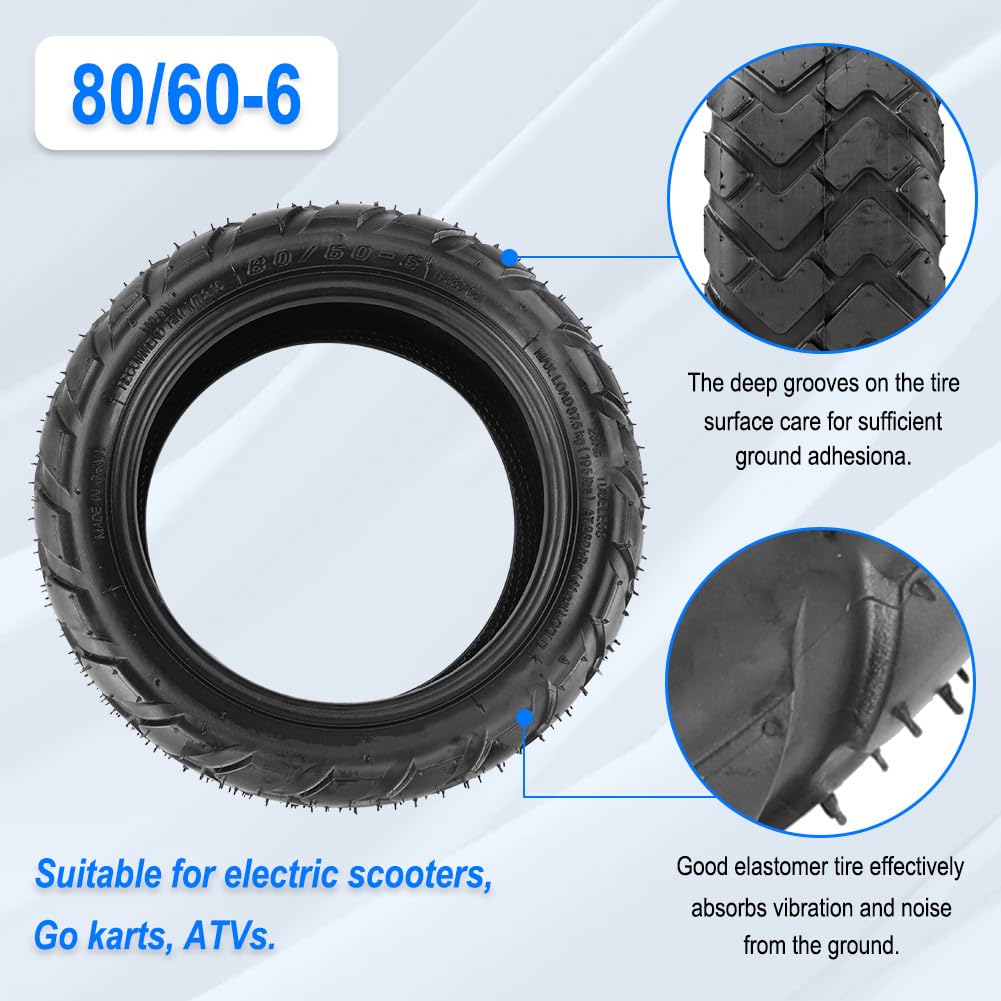 Pneu Tubeless 10X2.70-6.5 Pneus Sous Vide Pour Sco... - Grandado