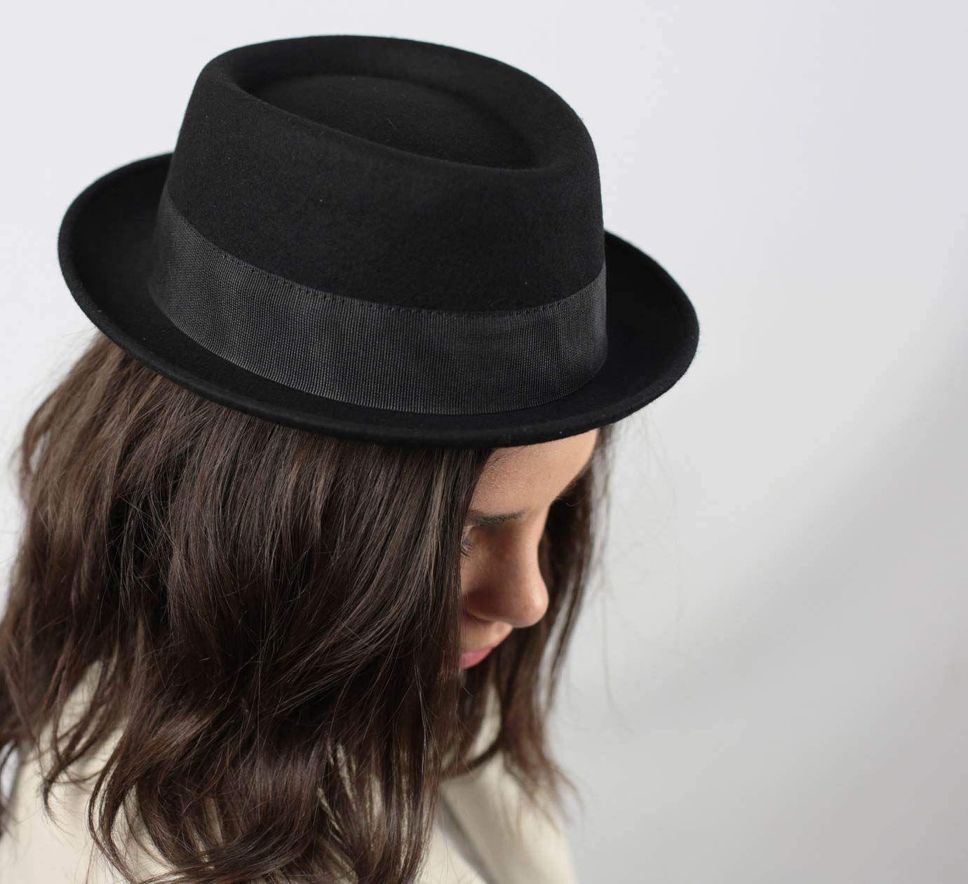 Chapeau Porkpie Feutre Homme ou Femme Classic Porkpie