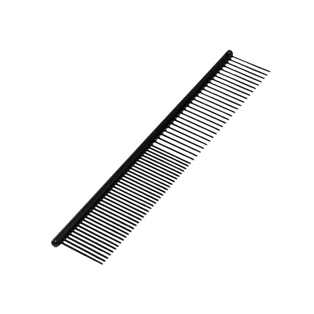 Ryans Pet Supplies Paw Brothers Greyhound Style Teflon Comb for Dogs Professional Grade True Teflon Fine Medium Ergonomic
