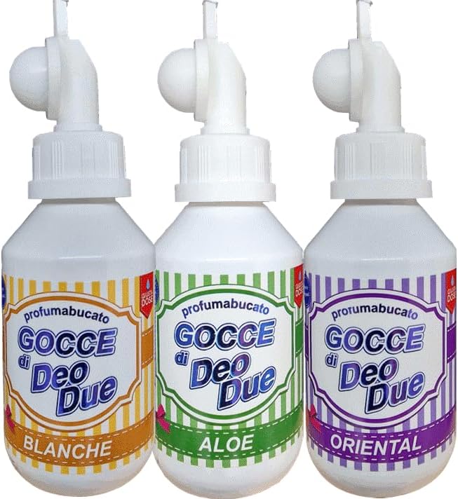 Chimiclean Deo Due Turchese - 3 Pezzi Profumatori Ambienti Bifase, Azione Fissativa, Profumazione Persistente Per Tessuti E Ambienti