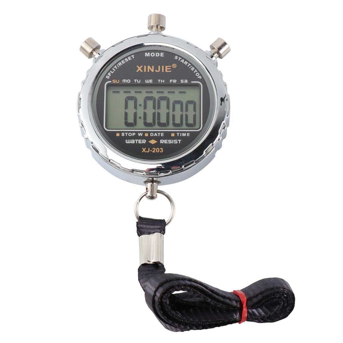Digital Timer 1PC Metal Electronic Stopwatch Waterproof Handheld LCD Chronograph Digital Timer-image-24