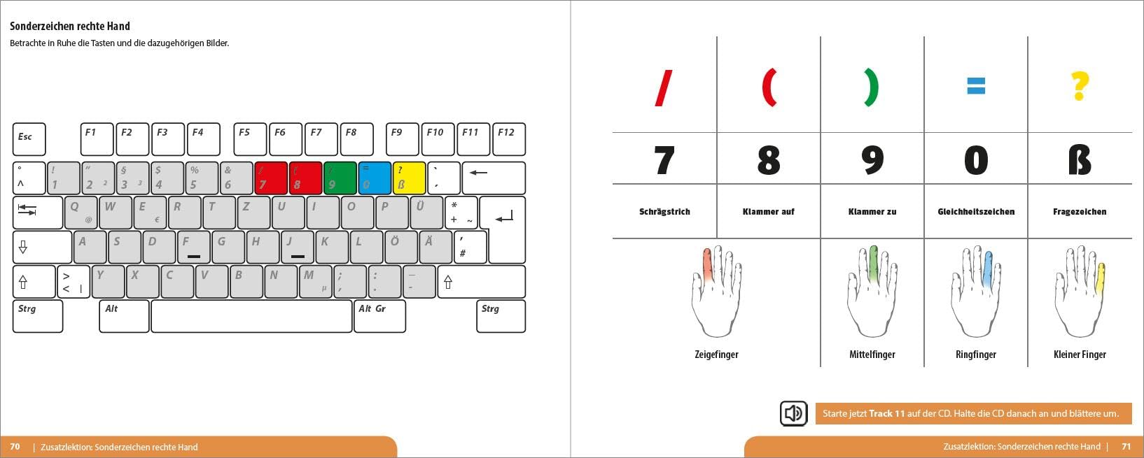 10 Finger tippen in 3 Stunden: Der Ruck-Zuck-Kurs für zu Hause: Der Ruck-Zuck-Kurs für zu Hause - in kürzester Zeit blind jeden Buchstaben finden.: ... Hause schnell das Tastaturschreiben erlernen