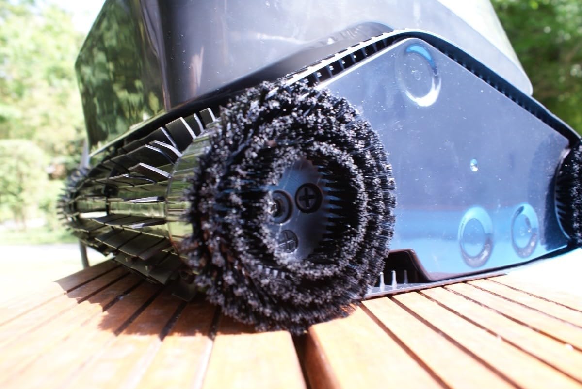 8STREME - Robot Piscine Électrique Fond et Parois 7320-HT avec Brosses Mixtes PVC + Mousse| Cycles de Nettoyage 1H ou 3H| Visualisation du Contenu du Panier | pour Piscines jusqu'à 11x5.50m