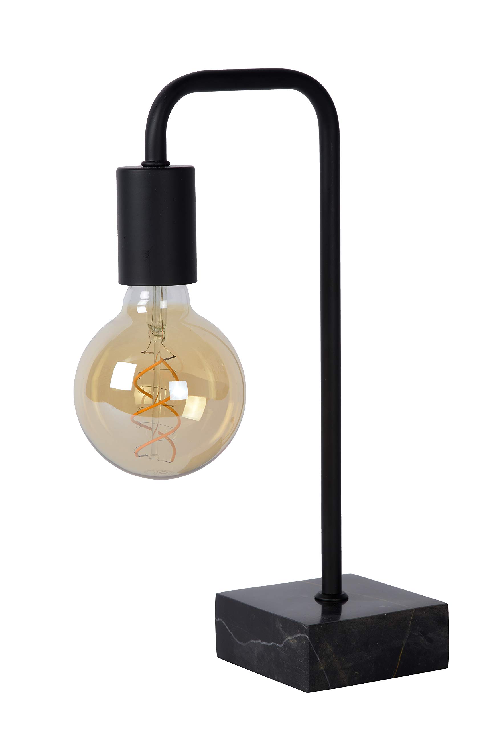LUCIDE LORIN - Lámpara de mesa - 1xE27 - Negro
