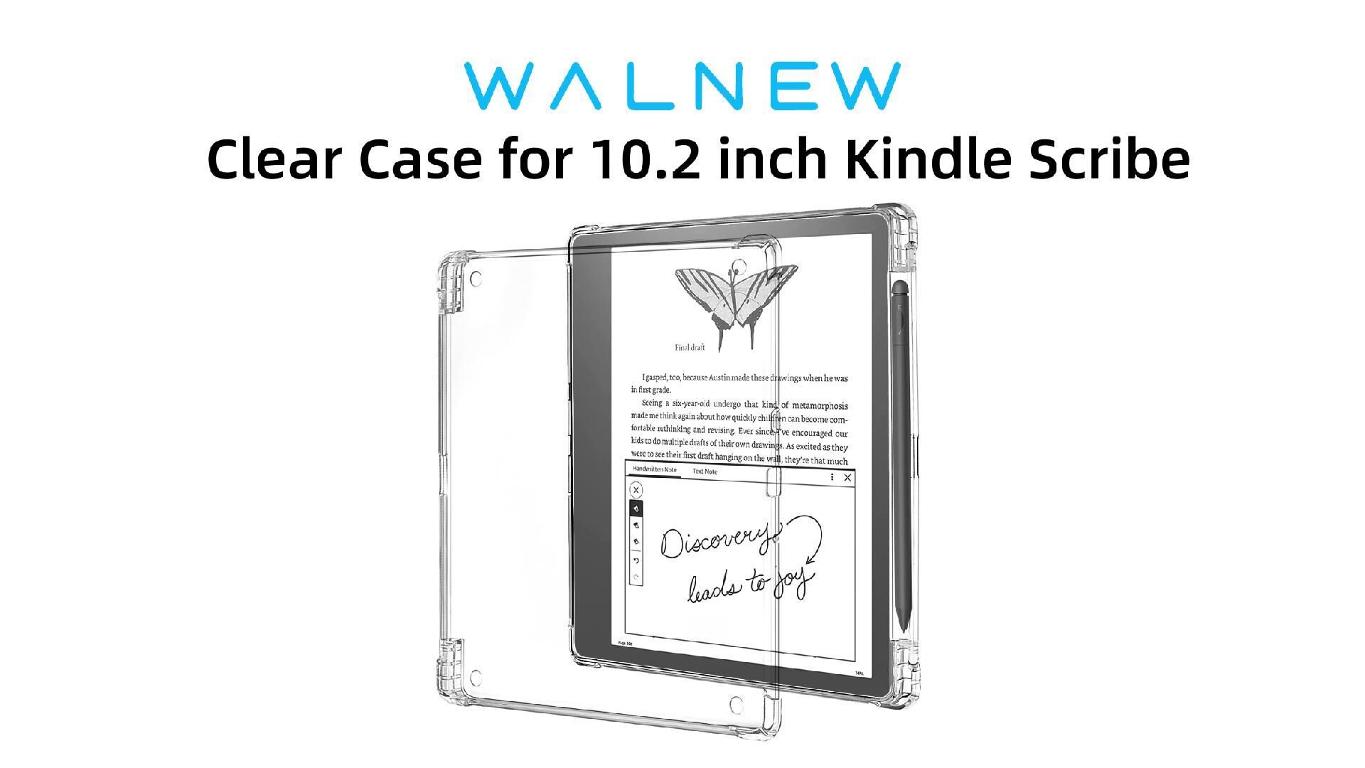 Amazon.com: WALNEW Clear Case for 10.2 Inch Kindle Scribe