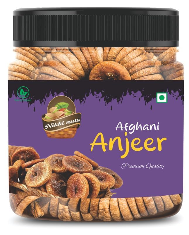 NIKKI NUTSS Premium Afghani anjeers Dry Fruit | Natural Figs & Dr...