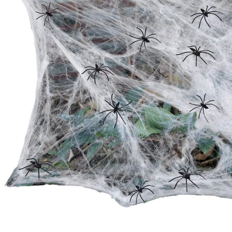 Amazon | コスプレ インテリア 蜘蛛の糸 ハロウィングッズ 蜘蛛の巣