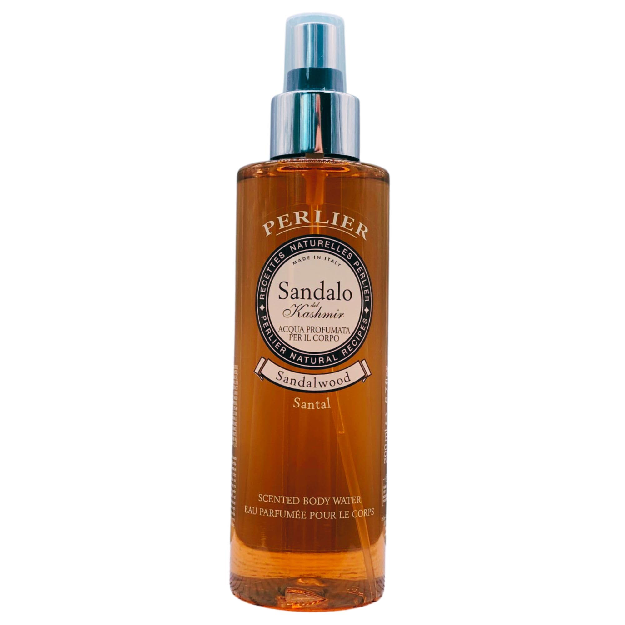 Acqua Profumata Per Il Corpo SANDALO Del KASHMIR, Offre Un'Esperienza Sensoriale Avvolgente e Raffinata. Fragranza Delicata e Sofisticata, Perfetta Per Chi Cerca Un Tocco Di Lusso 200ml (2 Unità)