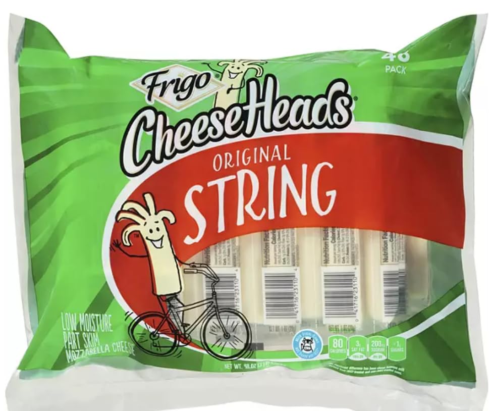 cheese heads String Cheese 1 oz. pkg., 48 ct.