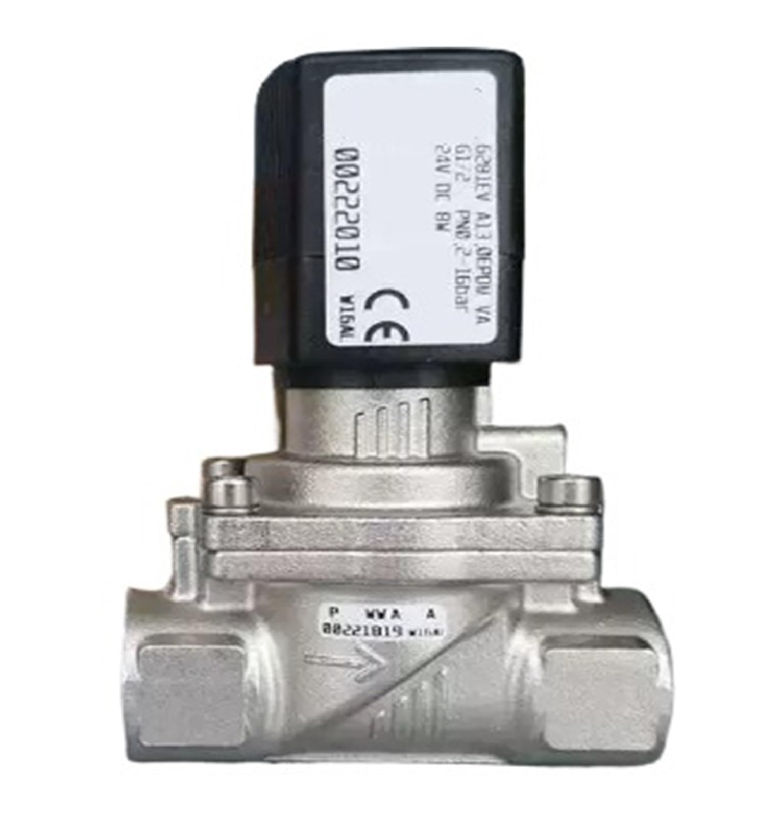 SJJBVPYX Diaphragm Solenoid Valve 6281EV A13 G1/2 24VDC 8W 00222010