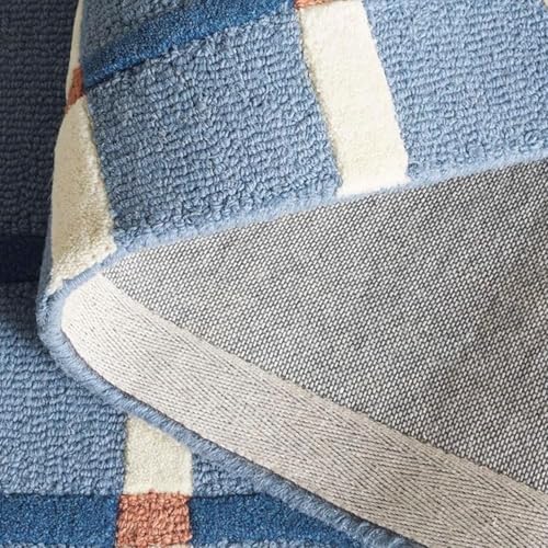 Image of Sifa Carpet Hand Made Tufted Area Rug | Soft Wool Carpet with Cotton Backing | Elegant Home & Office Floor Decor Weight- (18 Pound) Size-(138X198Cm) 4.6x6.6 Feet,