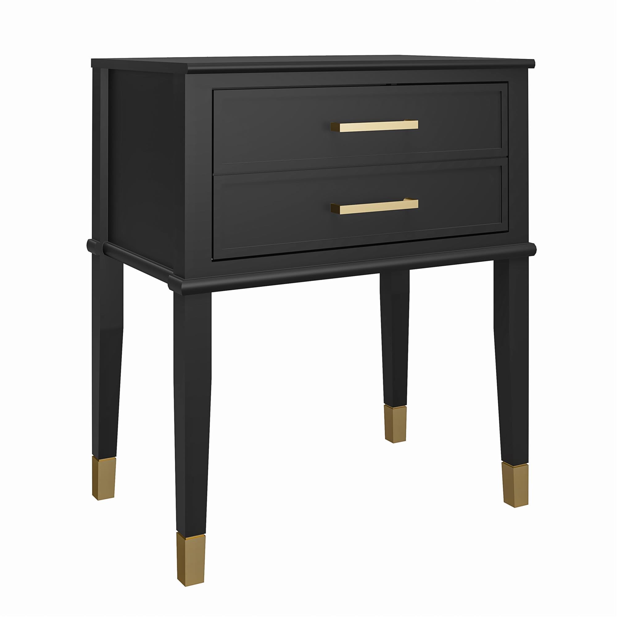 CosmoLiving by Cosmopolitan Westerleigh End Table, Black (incomplete) 