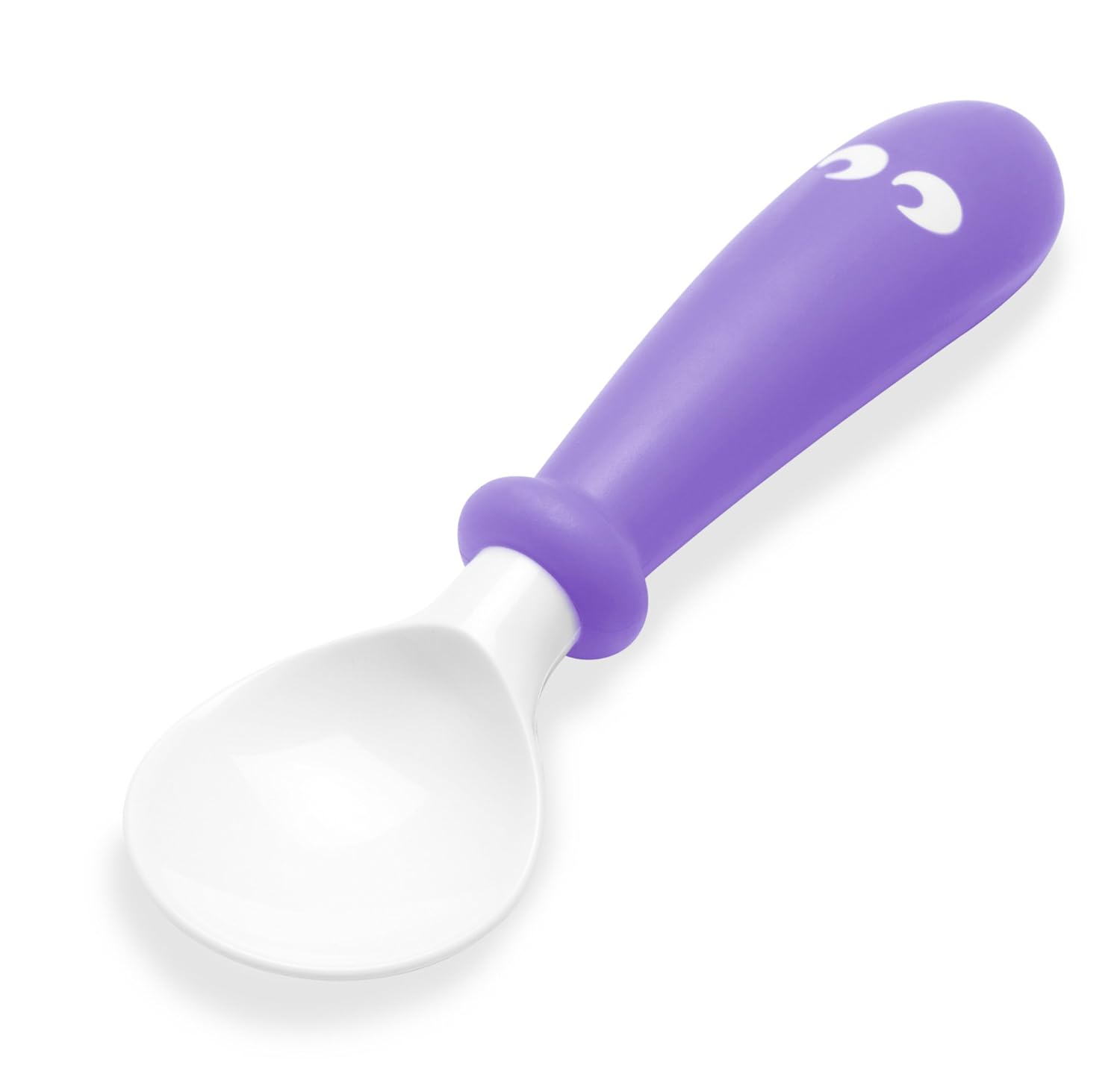 BABYBJORN Baby Plate, Spoon and Fork - Pink/Purple, 2-Pack