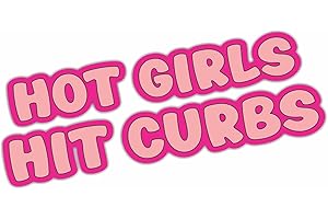 Hot Girls Hit Curbs Bumper Sticker: Prank Your Car Today!