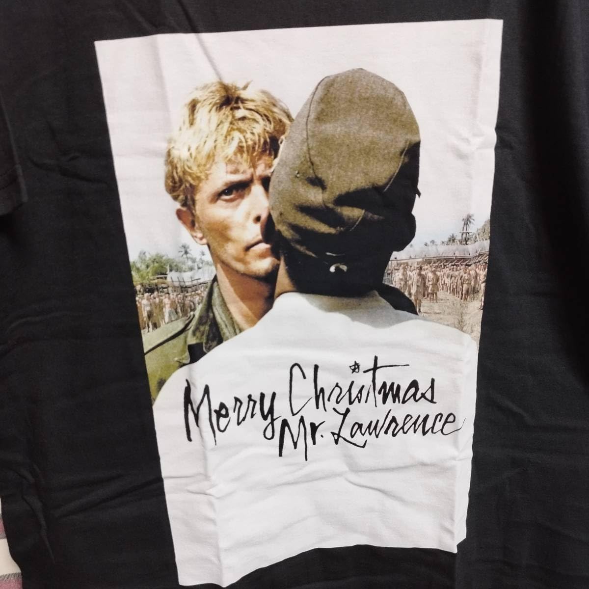 Amazon.co.jp: 映画 戦場のメリークリスマス 海外版 Tシャツ 黒Lサイズ 