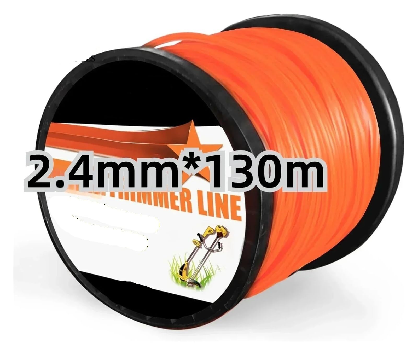 Generico Bobina Filo Taglio Nylon Forma Pentagramma Accessorio Giardino