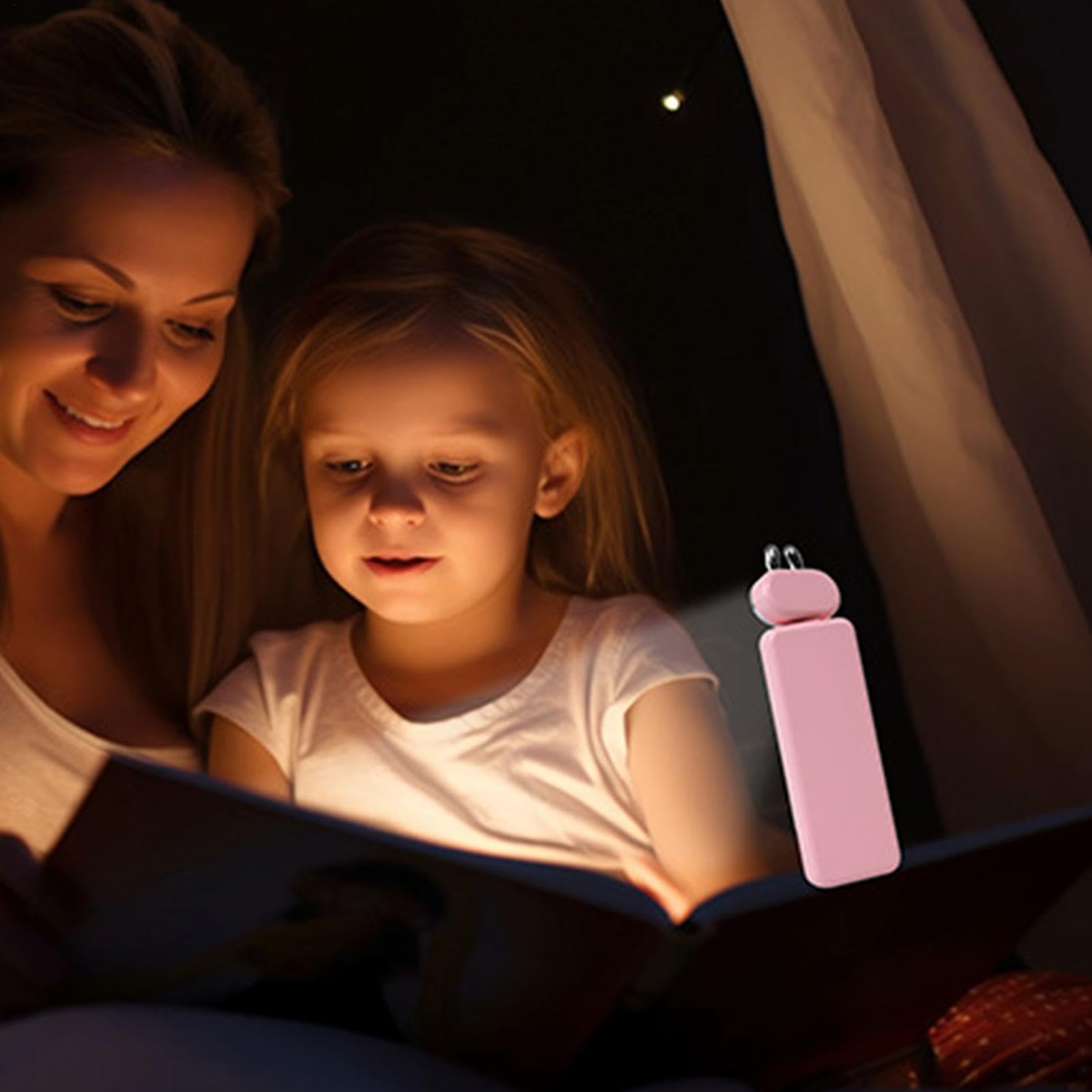 Luce lettura a clip Pieghevole Ricaricabile Luminosità Regolabile | Luce Da Lettura USB Per Amanti Dei Libri Per lettura notturna, campeggio, viaggio, ufficio, dormitorio, studio, hotel,