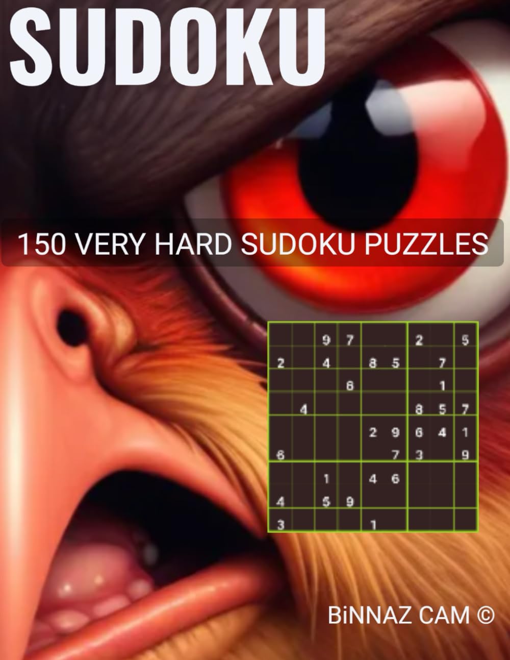 8 - SUDOKU - VERY HARD PUZZLES: Perfect logic puzzles for brain training.