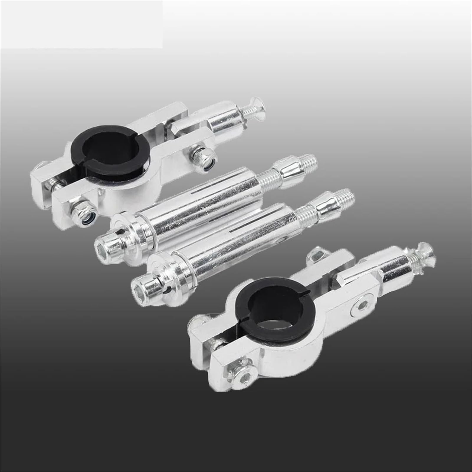Adatto per manubri universali per paramani da motocross da 22 mm 28 mm Paramani Protezione del Manubrio del(Red)