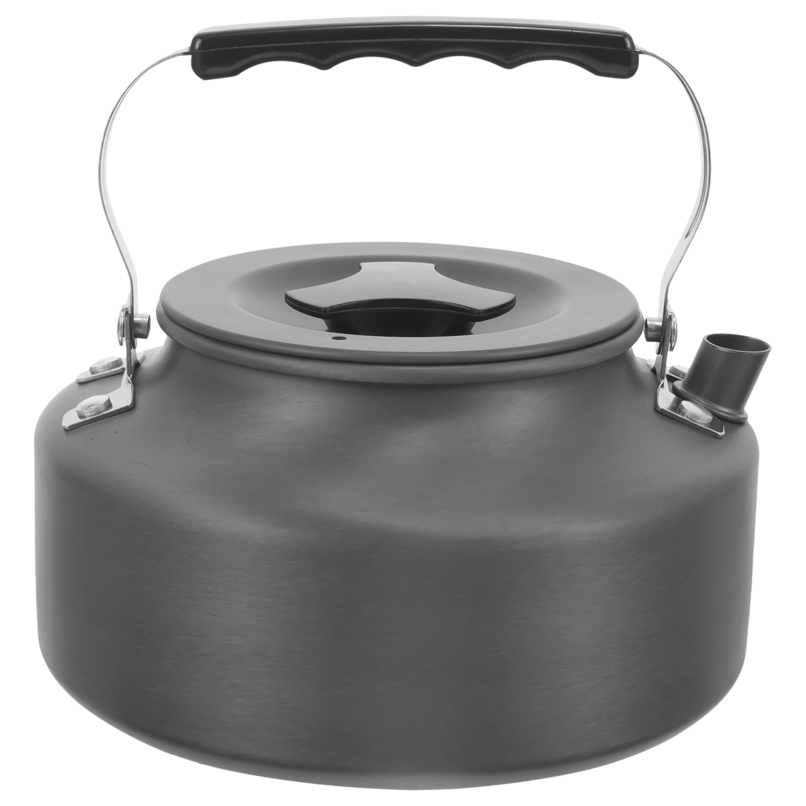 HOLIDYOYO Camping Tea Kettle Portable Stove Top Kettle for Outdoor Use Durable Oxide Design for Boiling Water Making Tea for Camping and Hiking