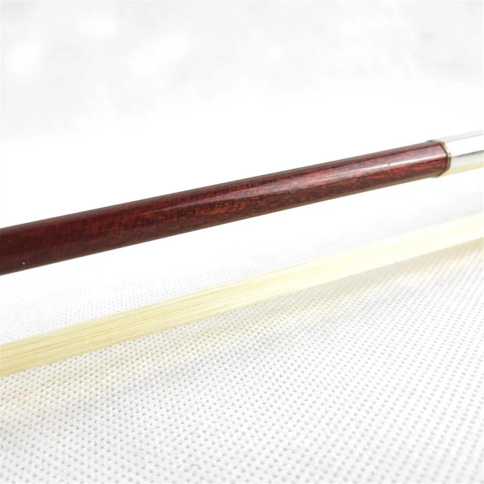 archetto violino Arco Per Violino In Fibra Di Carbonio Con Esterno In Legno Di Pernambuco Misura 4/4 In Argento Tedesco Con Risposta Rapida