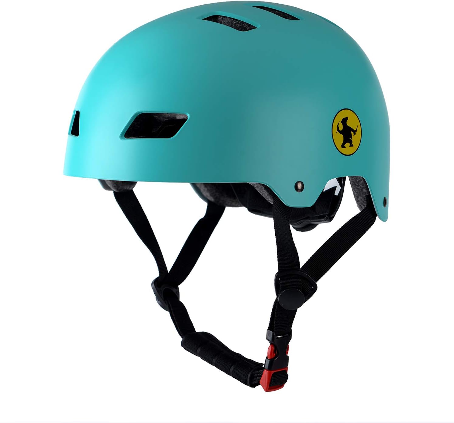 Rongbenyuan Skateboard Bike Helmet,Multi-Sport for Scooter Skating Rollerblading Cycling,Adjustable 3 Sizes for Adult,Youth & Kids
