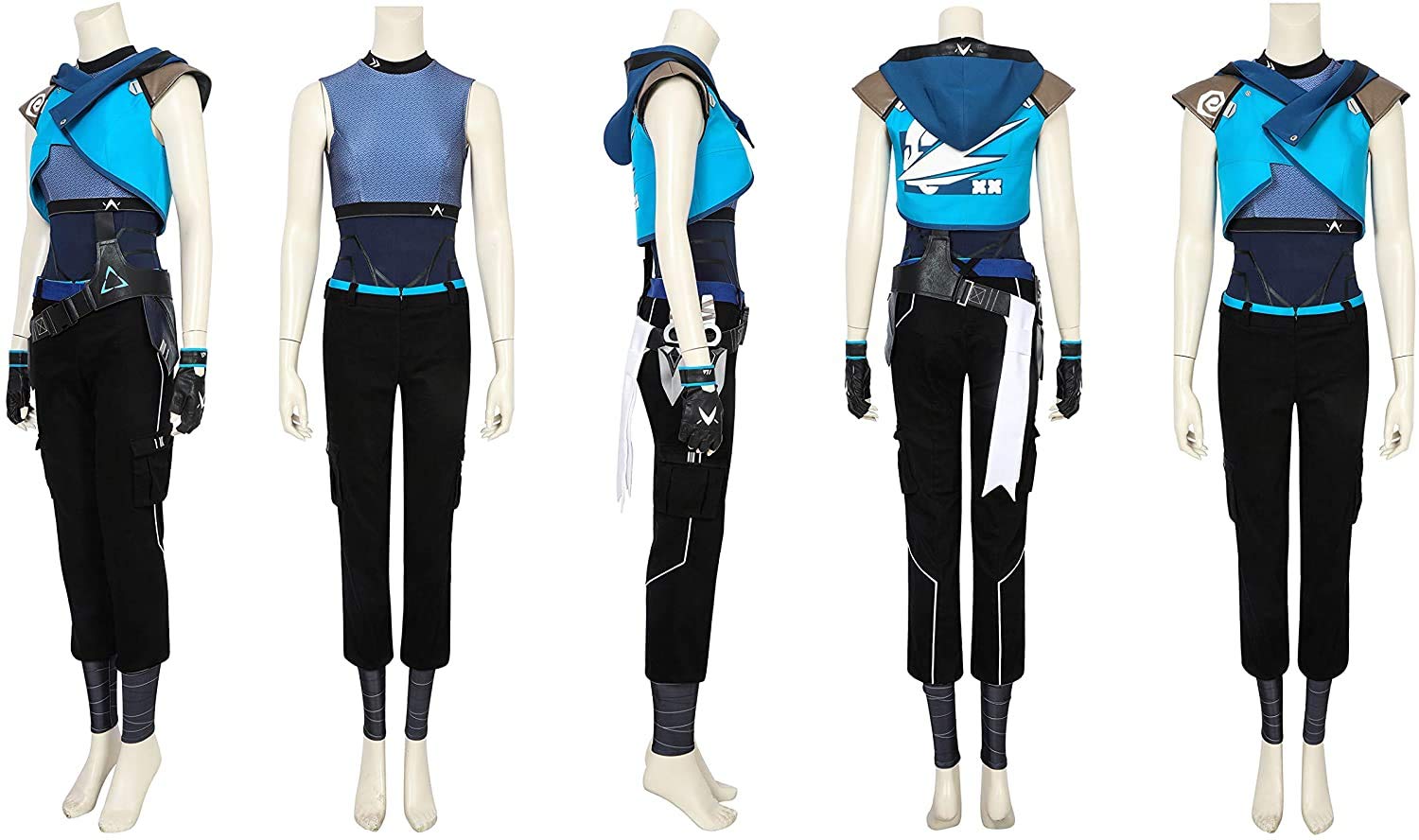 Amazon | Valorant Jett ヴァロラント ジェット コスプレ衣装 cosplay