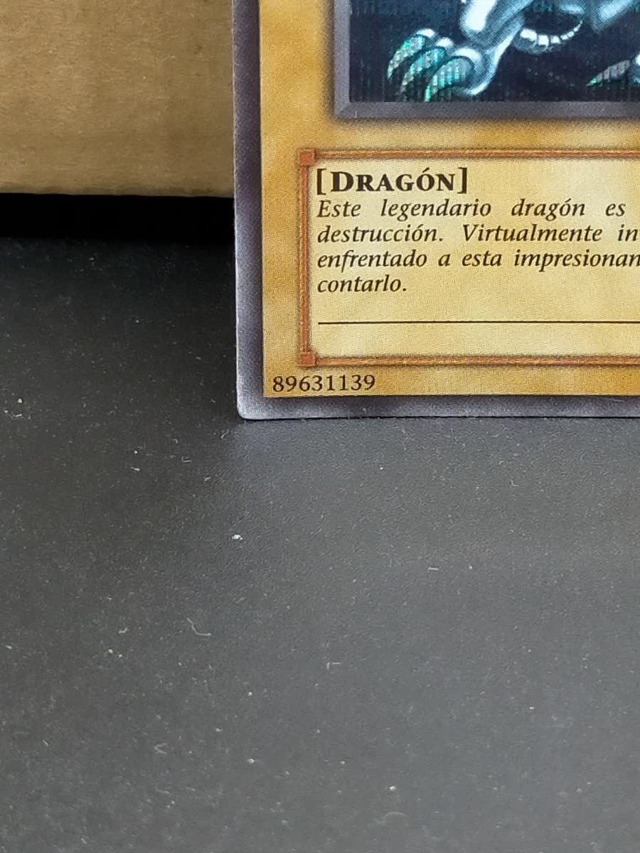 Amazon | 青眼の白龍 スペイン版 DOR-S001 シクブル DDS-001 1 ブルー