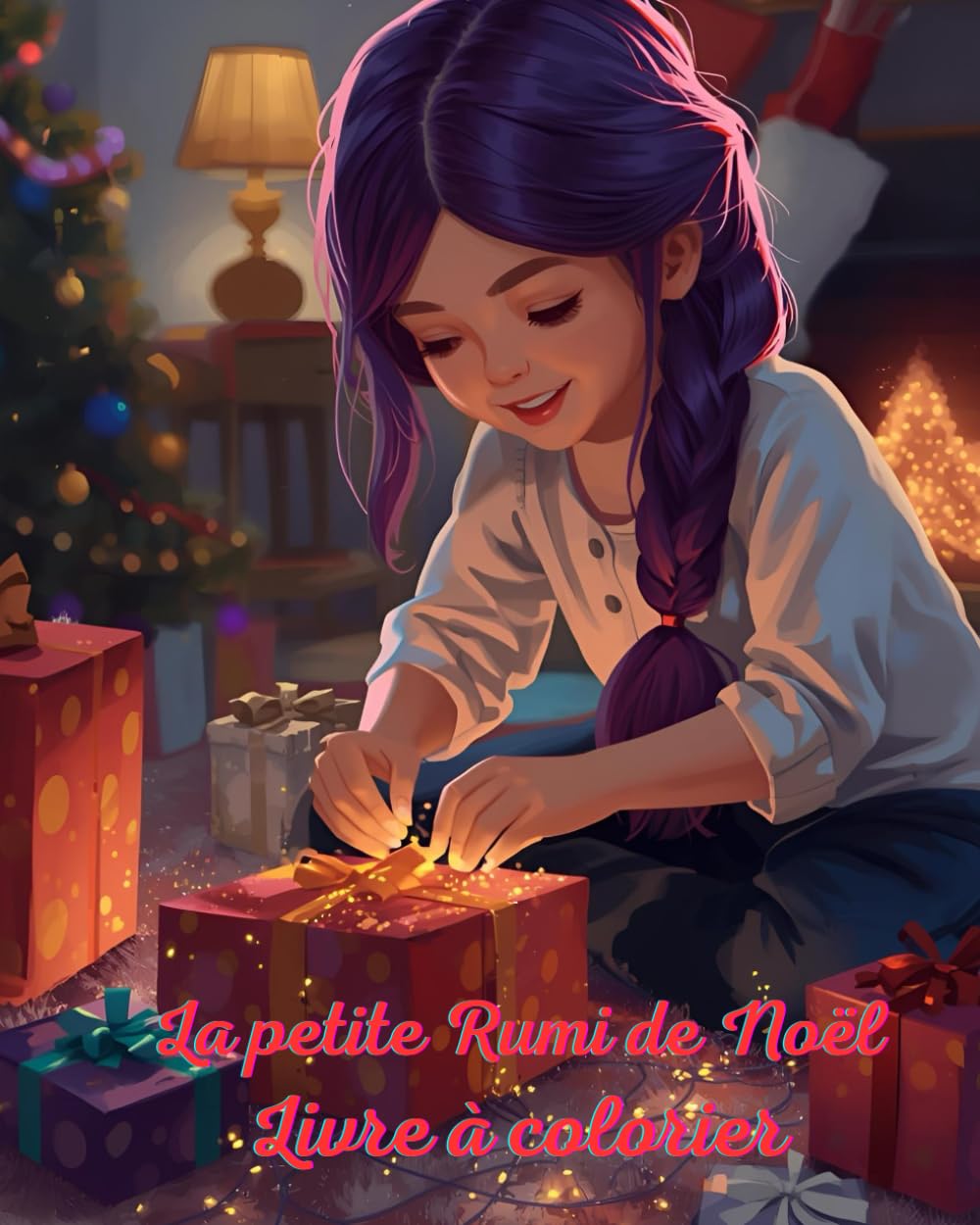 La petite Rumi de noël: livre a colorier
