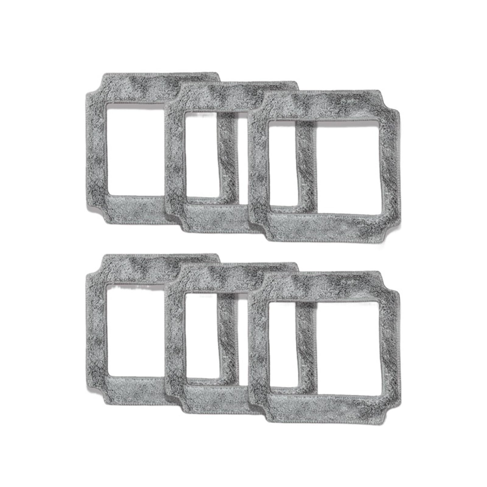 KKUWVEAMP Window Cleaning Robot Fiber Mopping Cloths ，Compatible For Liectroux, YW710 ，Vacuum Cleaner Accessory Replacement