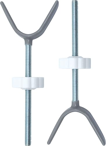 Miniatura 8 de Adaptador de barandilla para puerta de bebé, varillas de husillo en Y, M8 (0.315 pulgadas) para puertas de escalera de seguridad para bebés y