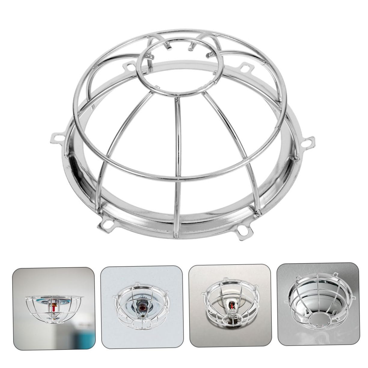10 Piezas Protectora para Detectores de Alarmas de de Protección para Rociadores de con Diseño Elegante y Resistente Fabricada Duradero para Seguridad Interiores