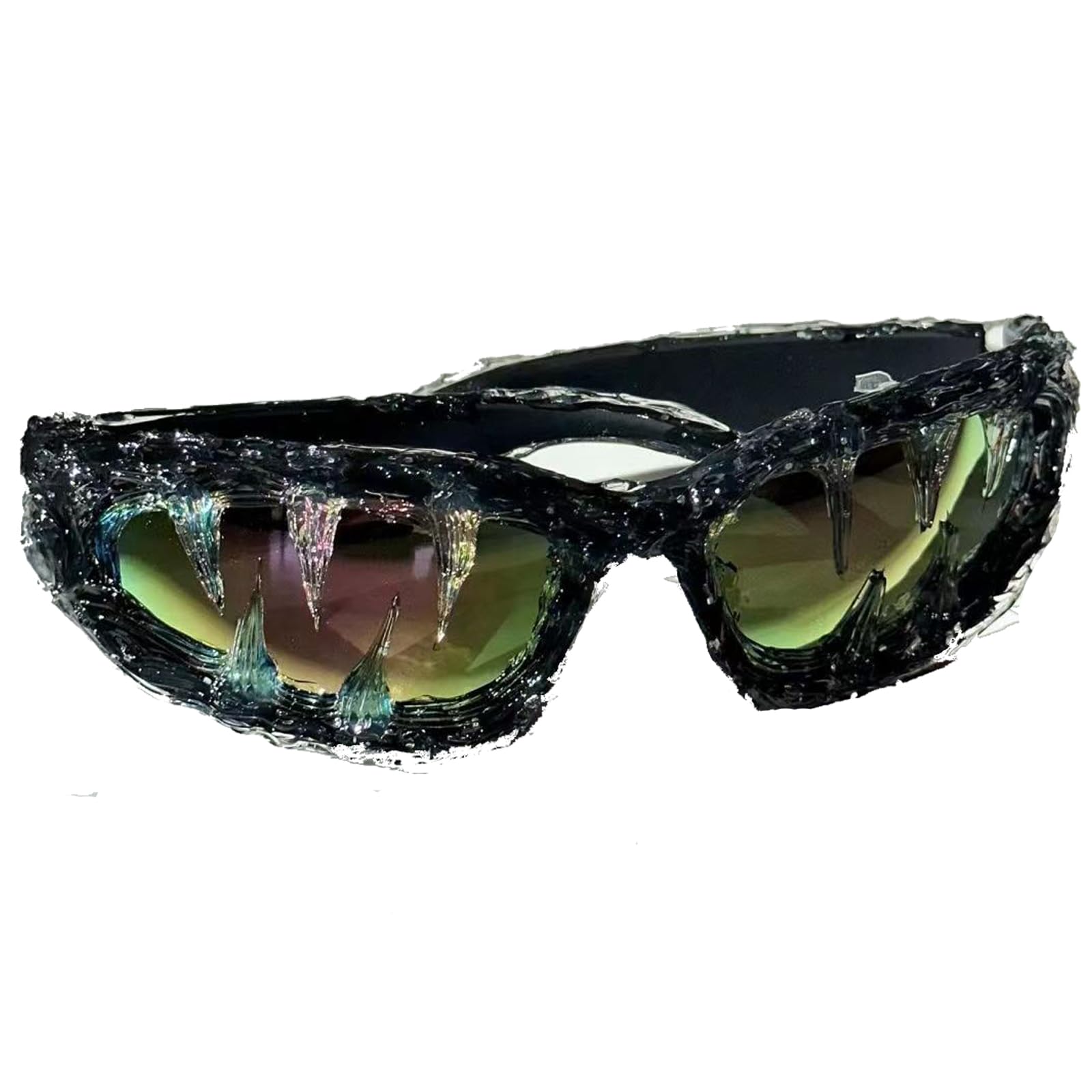 Wrap Around Y2K Sunglasses Men And Women Cool Sunglasses Personalized Street Party sunglasses N45
