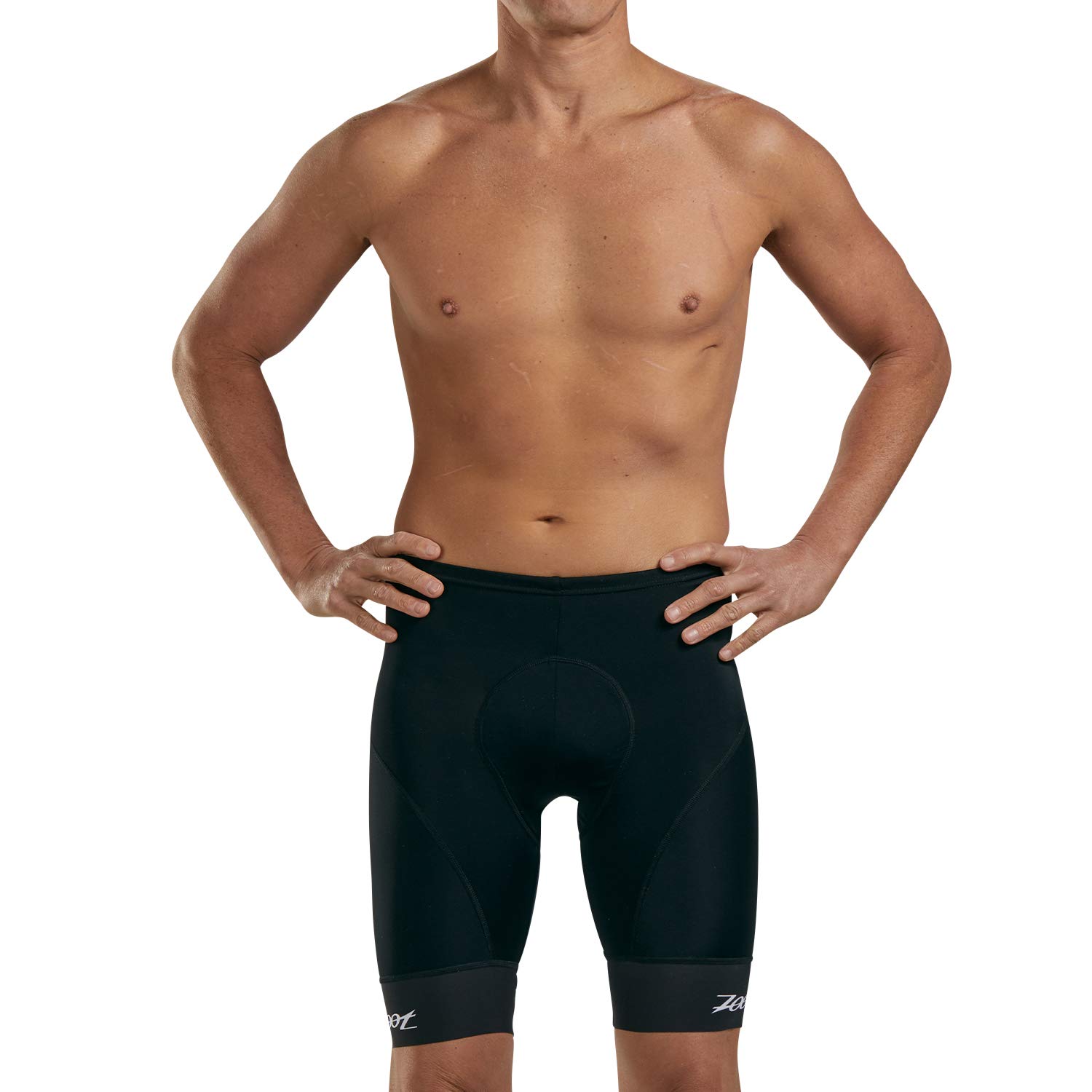 ZootMen's Core Cycling Shorts, Padded Bicycle Shorts for Performance Tri Endurance Cycle & Bike Racing, UPF 50+ Fabric
