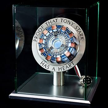 1:1 Iron Man Arc Reactor MK1,with LED Light, Tony Stark has