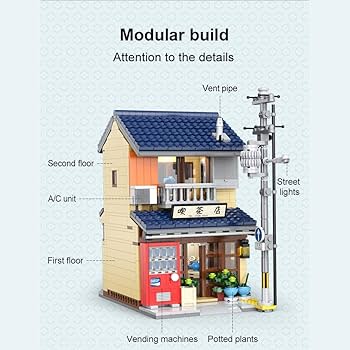 Amazon.com: MISINI C66010W Japanese Tea House Building