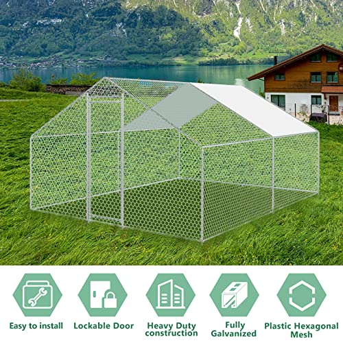 Randaco Recinzione a ruota libera con serratura, 3...